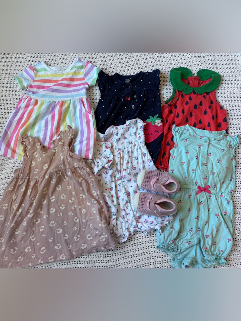 12 month girl bundle- brand new shoes